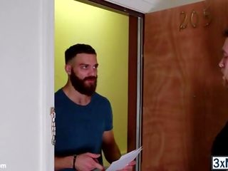 Hairy dudes encounters rough gay sex